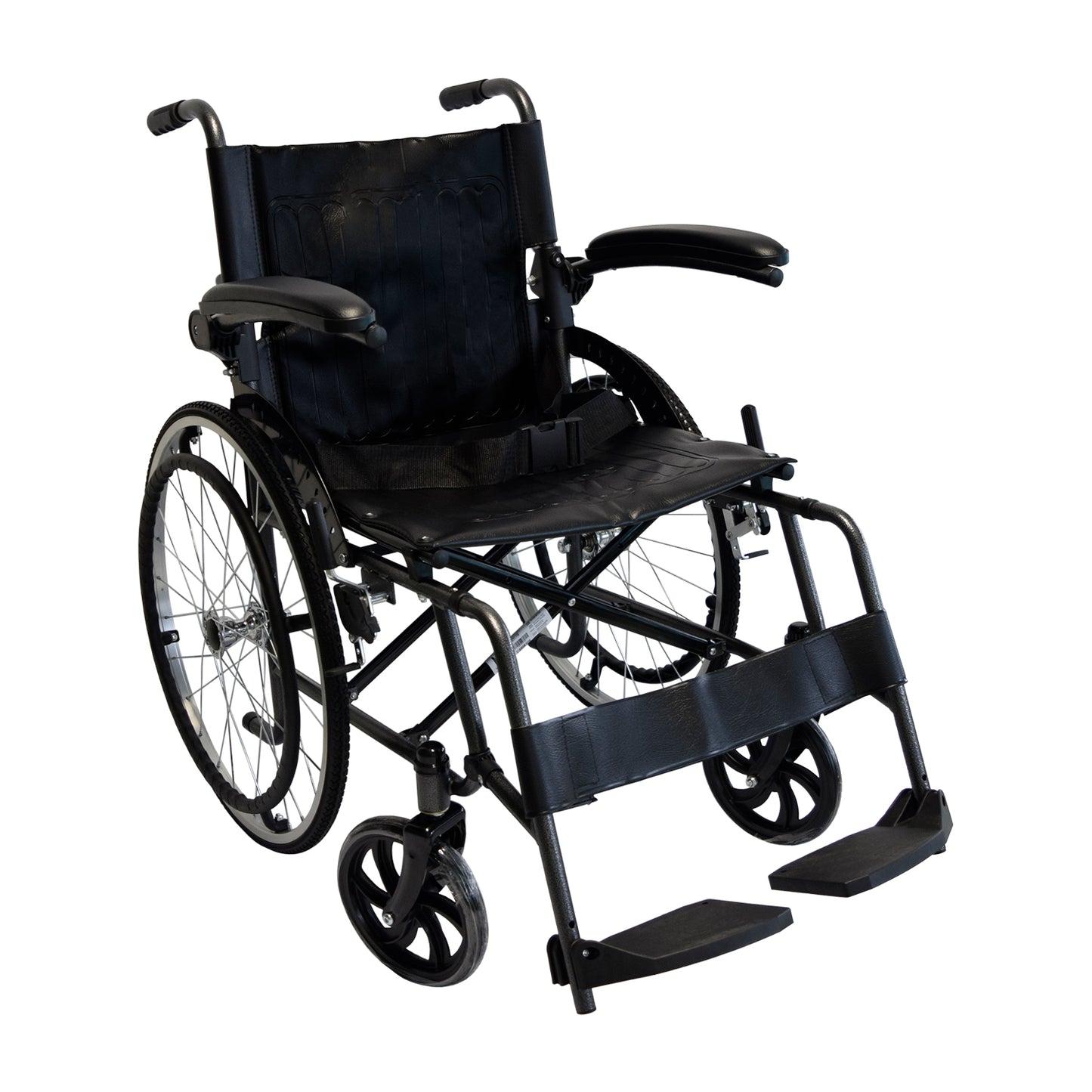 SILLA DE RUEDAS BRAZOS ABATIBLES ACERO
