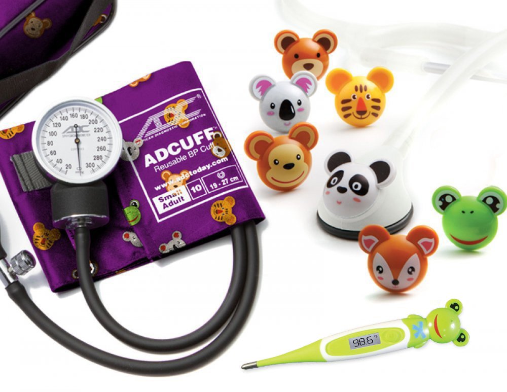 Kit Fonendoscopio y tensiómetro pediátrico ADC REF 508