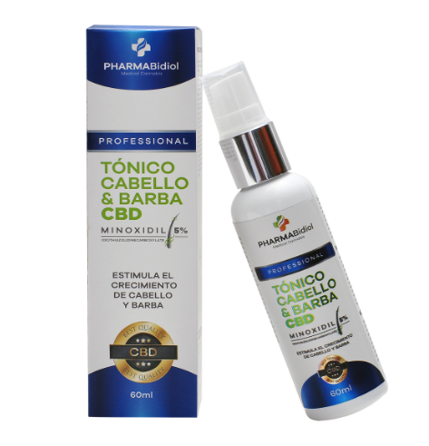 Tónico cabello y barba Minoxidil 5%