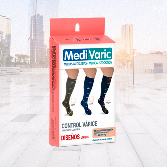 Medias de Compresión Mediana – Calcetín Unisex Diseño Edición Limitada ref: 3723