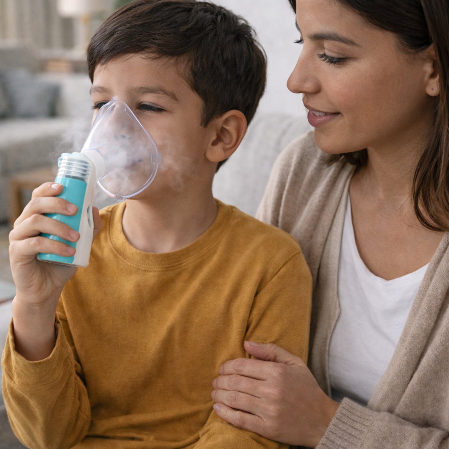 Nebulizador Portátil Recargable de Malla GMD
