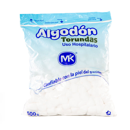 Algodon en Torundas * 500grms