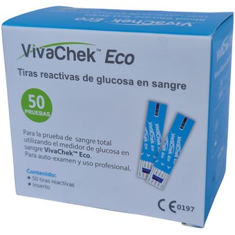 Tiras Reactivas de Glucosa en Sangre