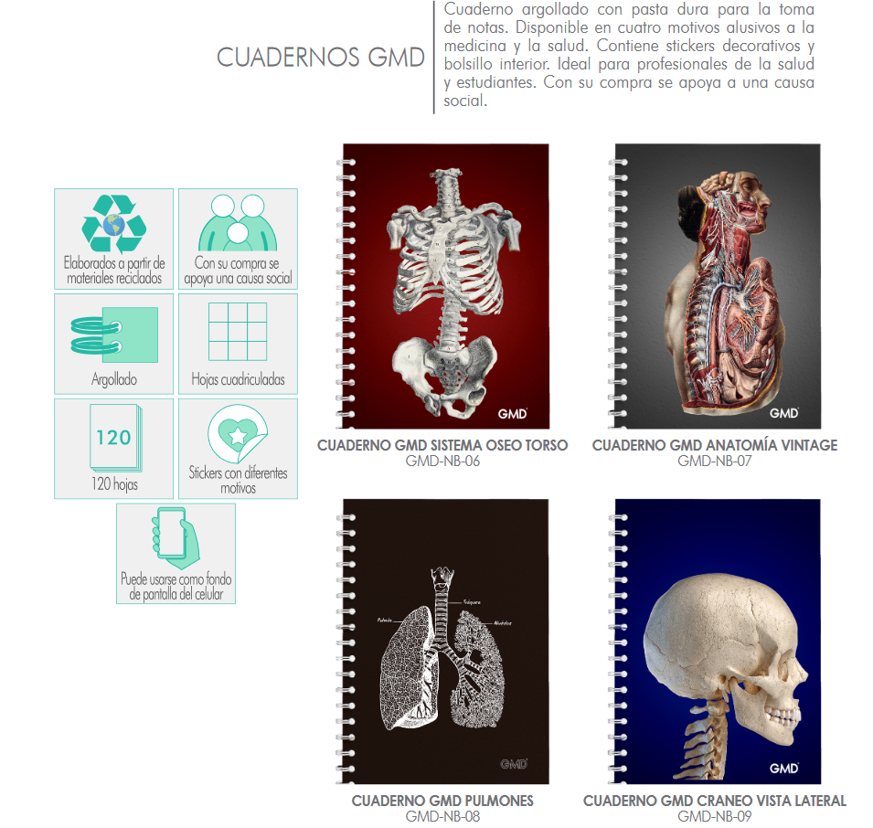 Cuaderno Argollado Todos los diseños